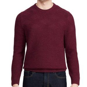 NWT Chaps Crew Lightweight Sweater Burgundy small